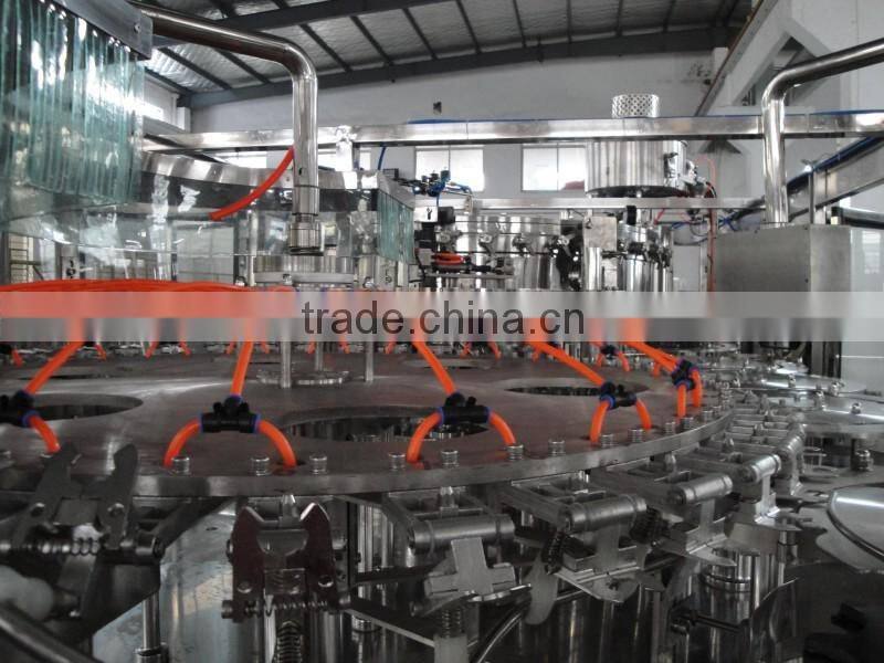 Production Line drink carbonated
