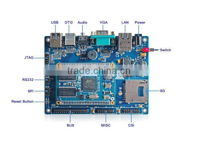 Atmel9260 Cheap Price ARM Development Board With LAN
