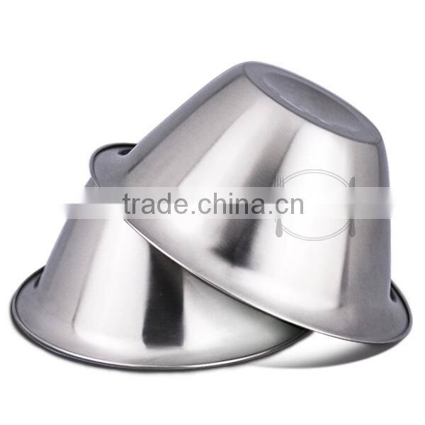 Stainless steel deep bowl