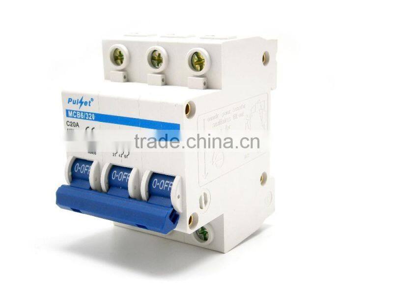 DZ47-100 Series Miniature Circuit breaker electric 3 pole mcb