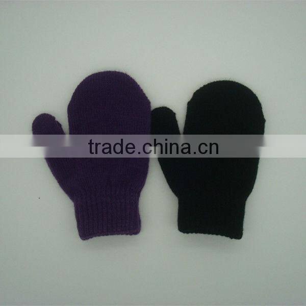 Boxi-High quality monochrome package that children acrylic gloves