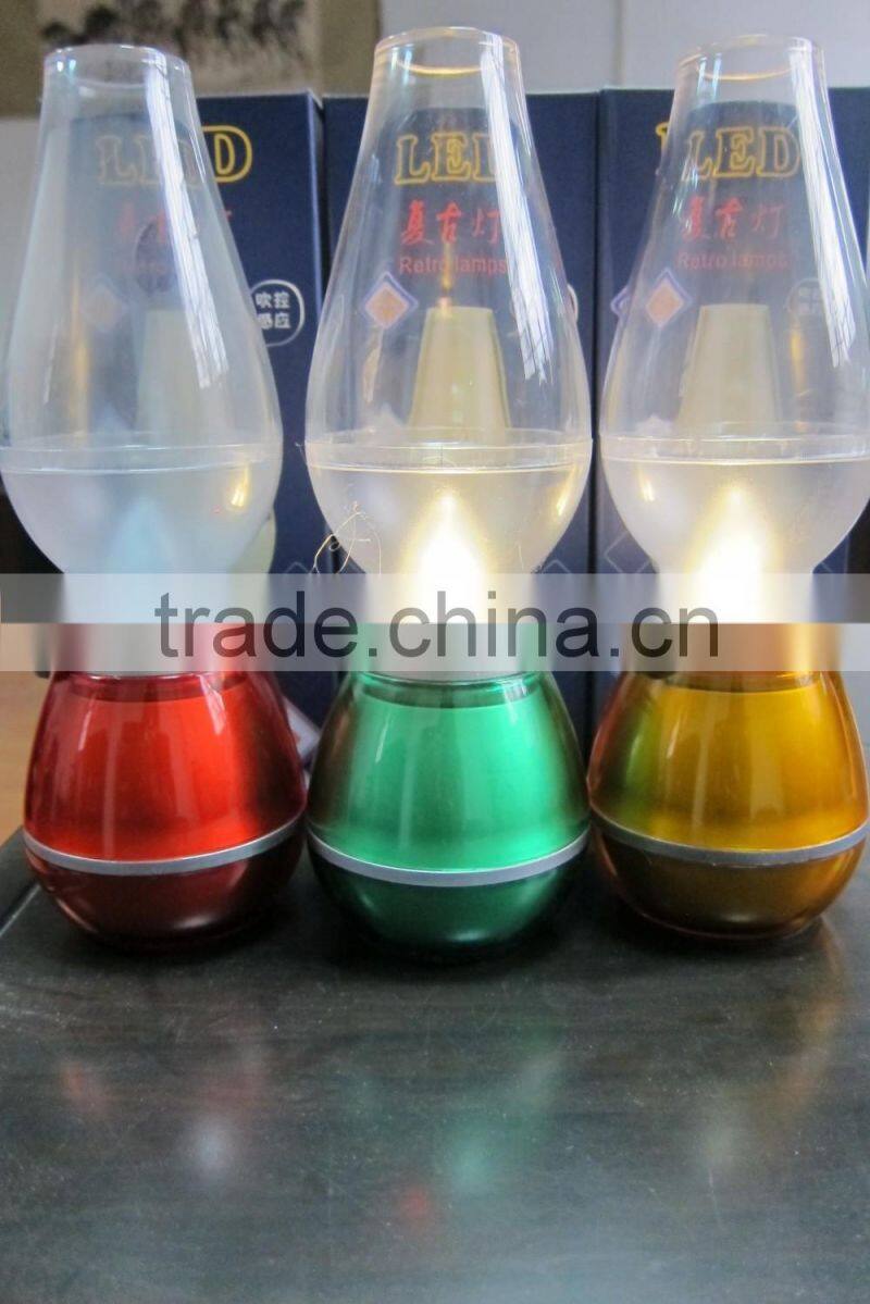 0.4W with blowing control function led kerosene lamps