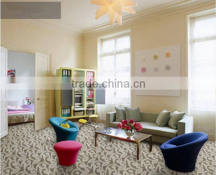 2015 Top quality axminster carpet hotel carpet , plush hotel carpet