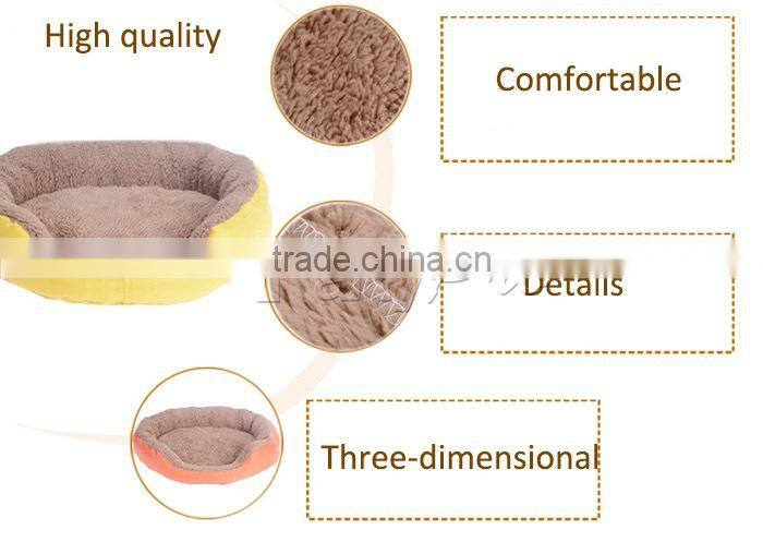 Partypro 2015 Best Quality Hot Sell Pet Products Pet Cat Cage Supplies Burger Bun Pet Cat Bed