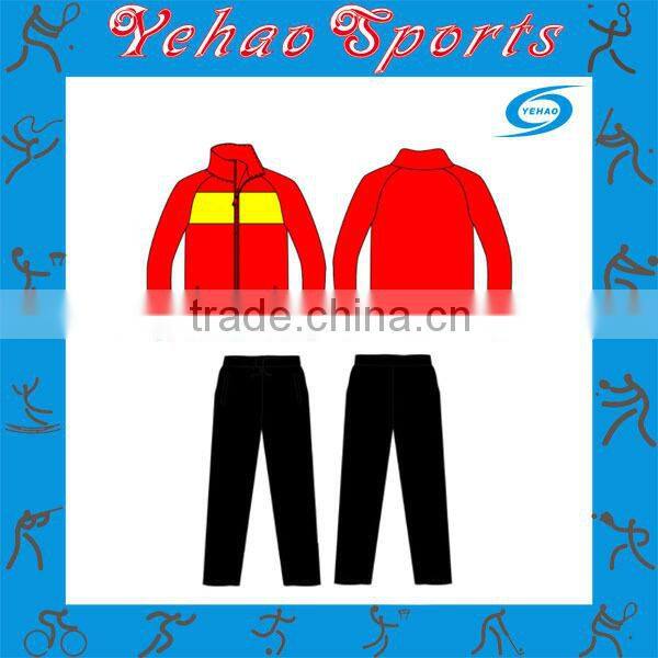 2015 sublimation Custom Design teamTrack Suit for sale
