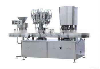Automatic inline straight capping machine