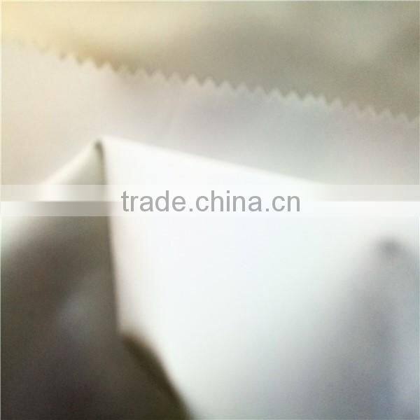100% polyester pongee with milky coated fabric from suzhou