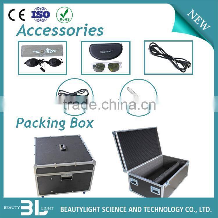 YAG laser colored eyebrow removal