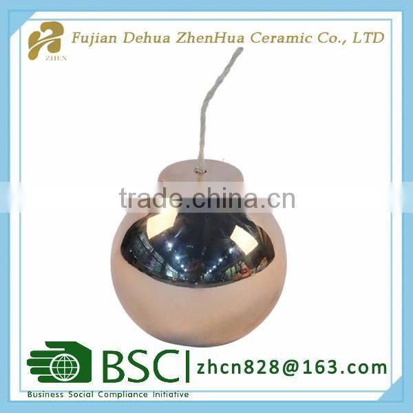 ceramic small hand grenade design coin bank