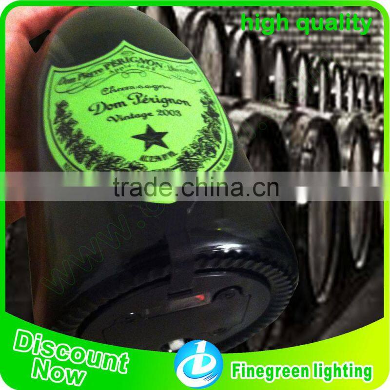 customize sound activated EL label for bottle