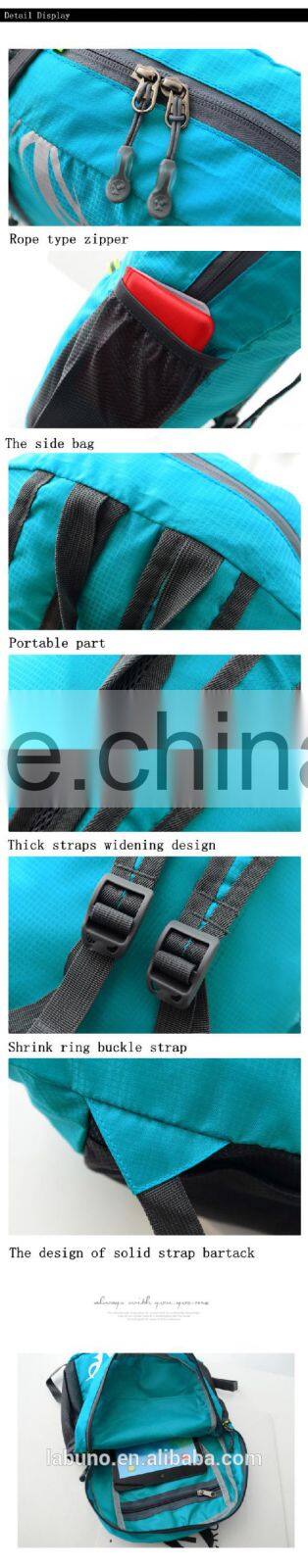 New Outdoor Fashion Nylon Folding Backpack Bag