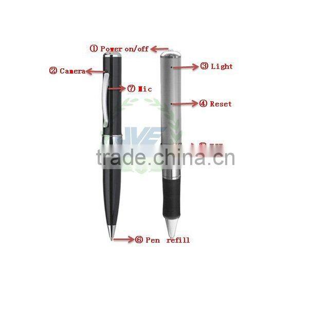 JVE-3102A mini hidden pen camera, pen camcorder with usb,mini digital pen camera