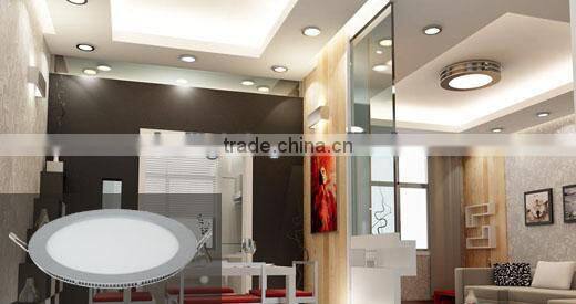 2014 80lm/w wholesale price factory direct sale square round led panel ceiling light
