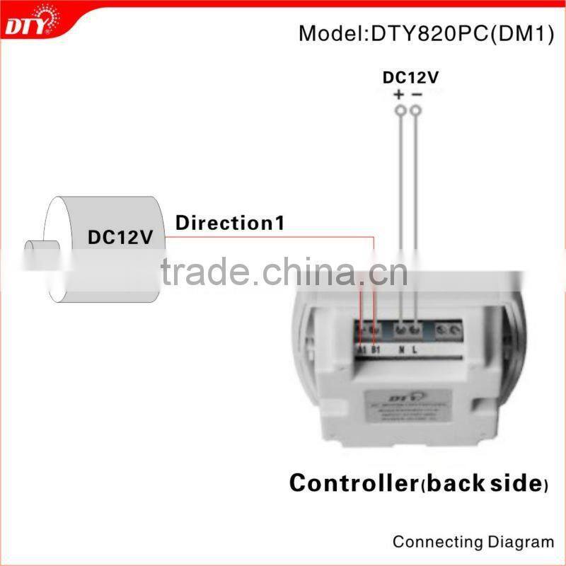 DC motor wireless remote control