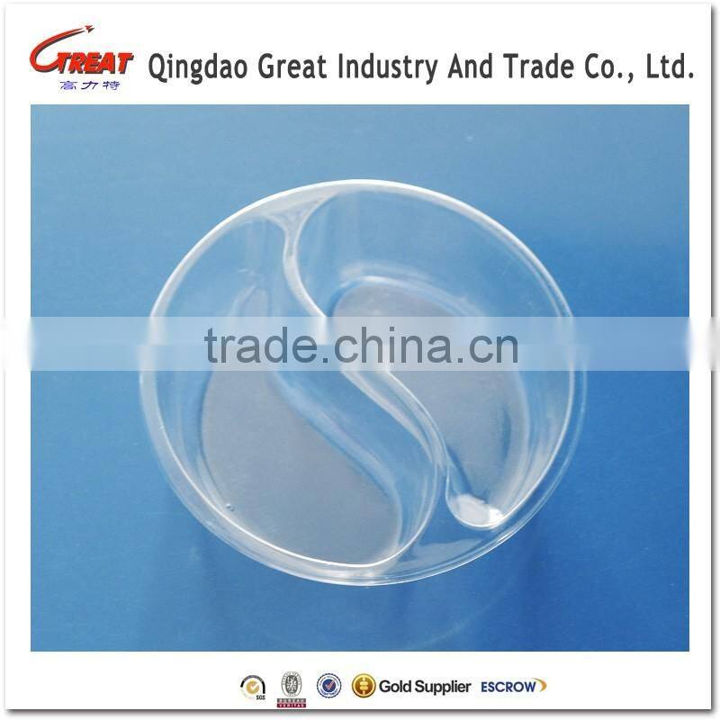 Best quality clamshell blister disposable salad packaging tray salad container
