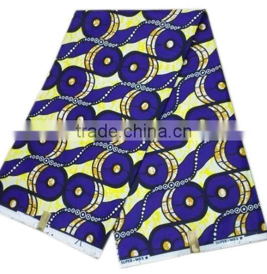 2013 african super wax java print fabrics