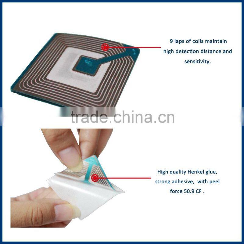 RF soft eas label & EAS label 8.2mhz & Security cosmetic eas label 8.2mhz