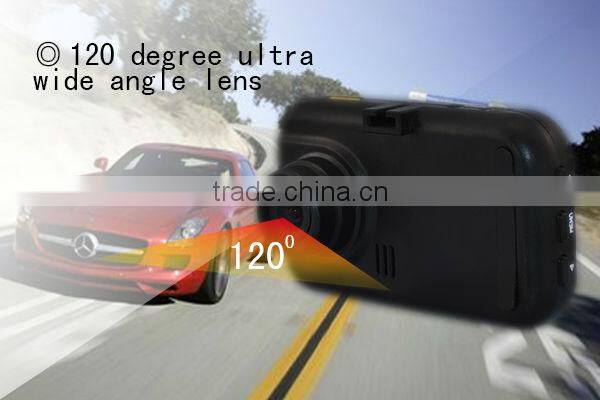 external car dvr camera 2.4 inch LCD Wide Dynamic technology GPS G-sensor 4X digital zoom dvr camera