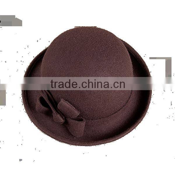 Wool felt bowler hats