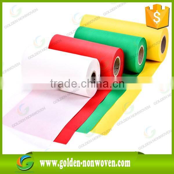 50m nonwoven fabric polypropylene , 40gsm waterproof nonwoven fabric transparent , eco pp nonwoven fabric OEM 160CM