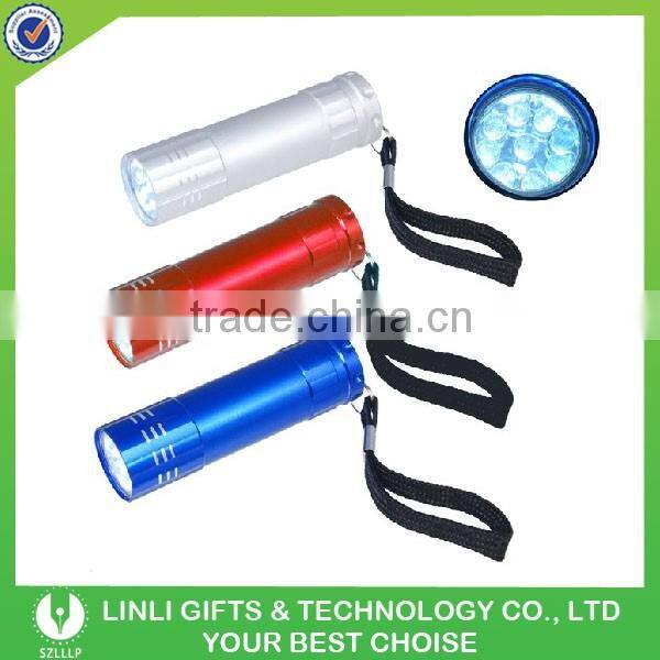 Custom Portable Mini Aluminium Flashlight Torch Led For Outdoor Sports