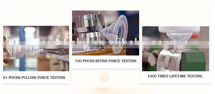 High quality 9OZ color changing baby bottle super wide neck feeding bottle