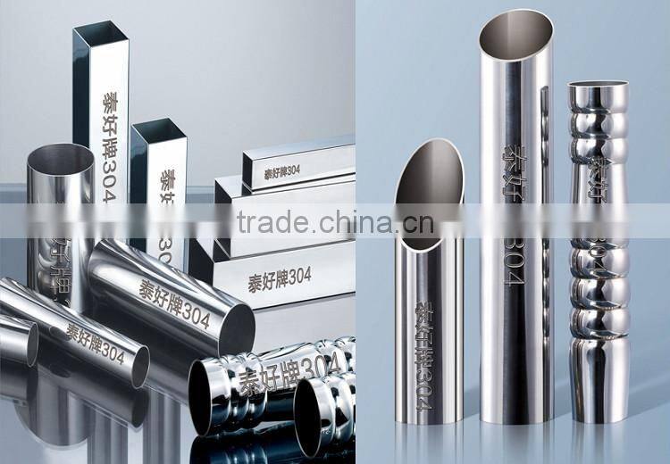 decorative stainless steel pipe for india market