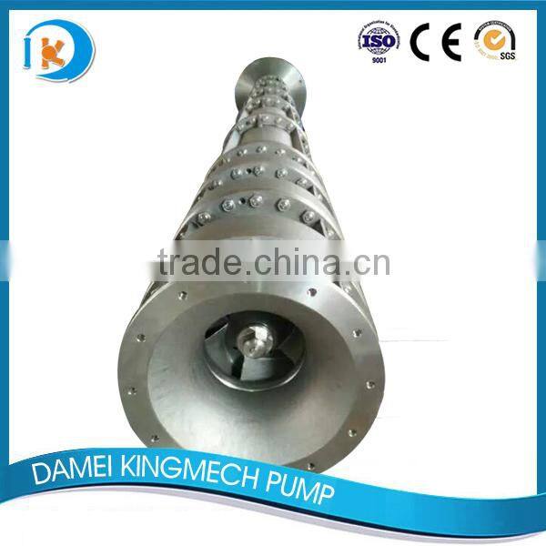 High Chrome alloy rubber liner vertical sump pump manufacturer