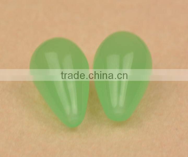 china beads factory price white round 8mm without hole glass beads stone