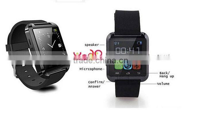 Free Sample Wholesale Touch Screen Cheap Health Care OEM Bluetooth U8 Smart Watch For Android And IOS Smat Watch 2016