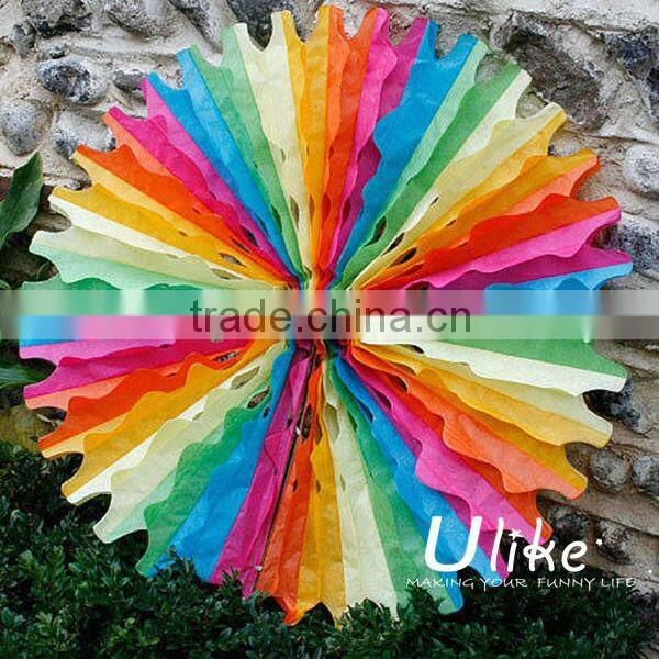 new fancy snowflake flowers Ceiling Decoration Inflatable Turquoise Kids Party Decoration