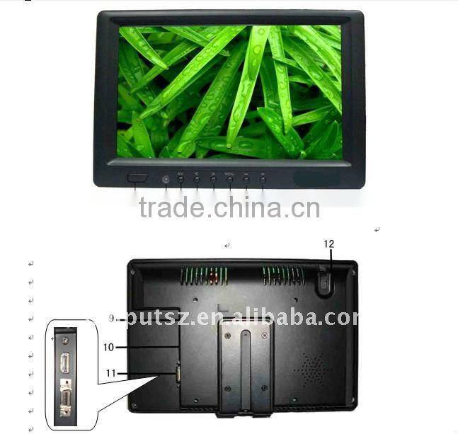 669HBT 7 inch touch screen monitor vga input
