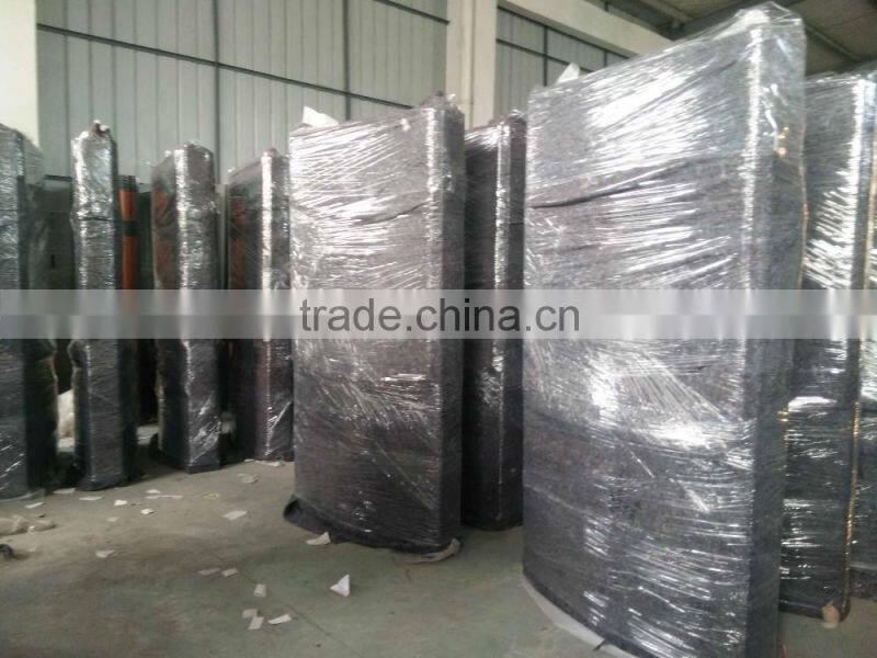 New arrival stainless steel street light advertising light box galvanized steel garbage bin