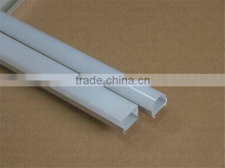 QS-A57 19x19mm LED Aluminium Profile With Flange Used For Pendant light