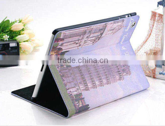 OEM new design Leather Case for iPad3 (GF-iP3-09) (Leather Case for iPad3/case for mini ipad/keyboard case for ipad)