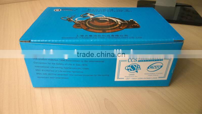 Hydrostatic Release Unit for liferaft