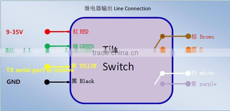 Bewis LIS 341-TTL Dual-Axis Inclination Switch