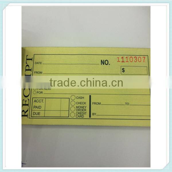 CASH RECEIPT BOOK TAXI BILL RECEIPT