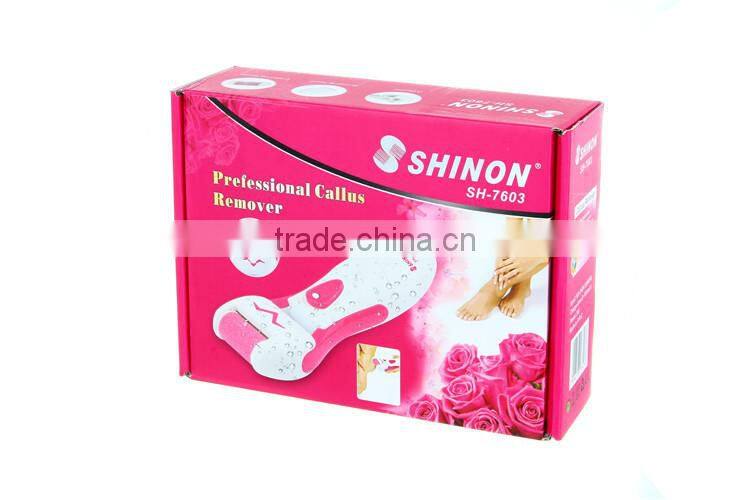 Foot care device for pedicure spa gently and effectively remove dead skin and reduce calluse