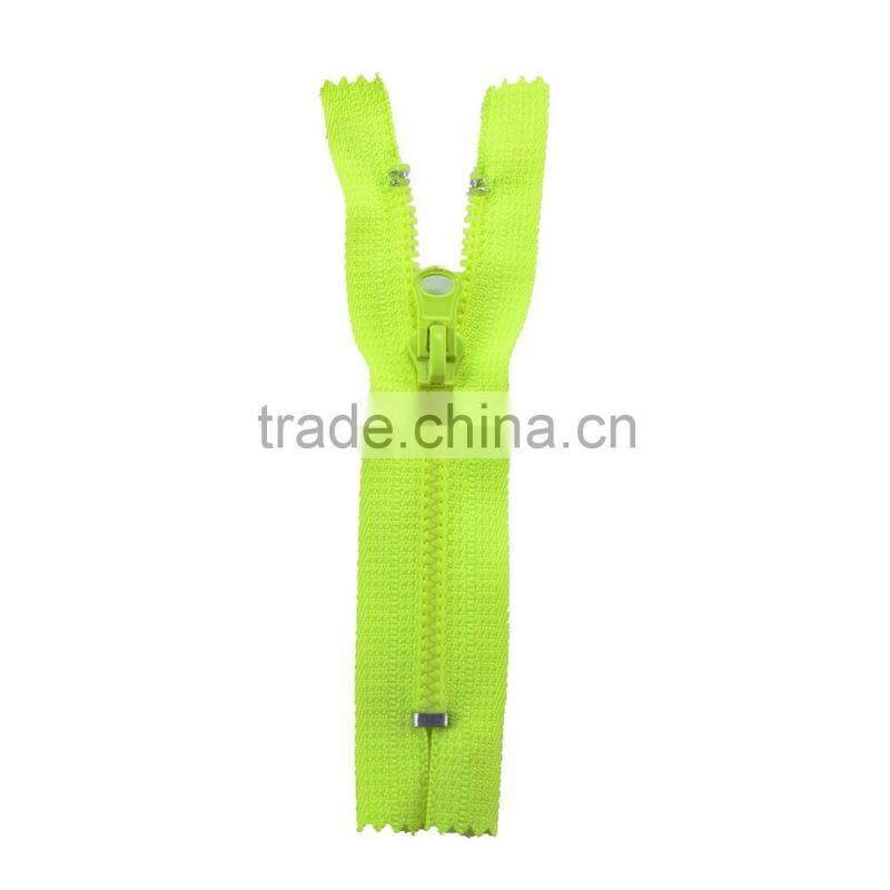 NO.5 PLASTIC ZIPPER CLOSE END/OPEN END