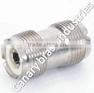 glass inserts Brass Hexagonal Nut