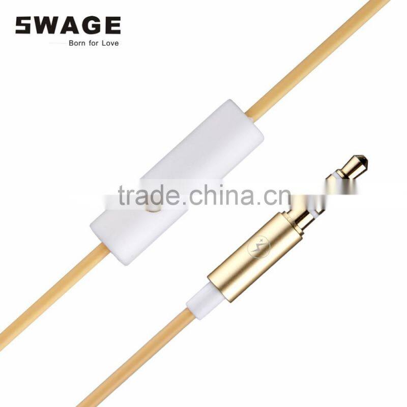 PH-ED10 High-end sound performance comfortable GOLDEN in-ear headphone metal earphones