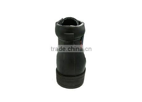 Mens PU cheap work boots camper boots with outsole