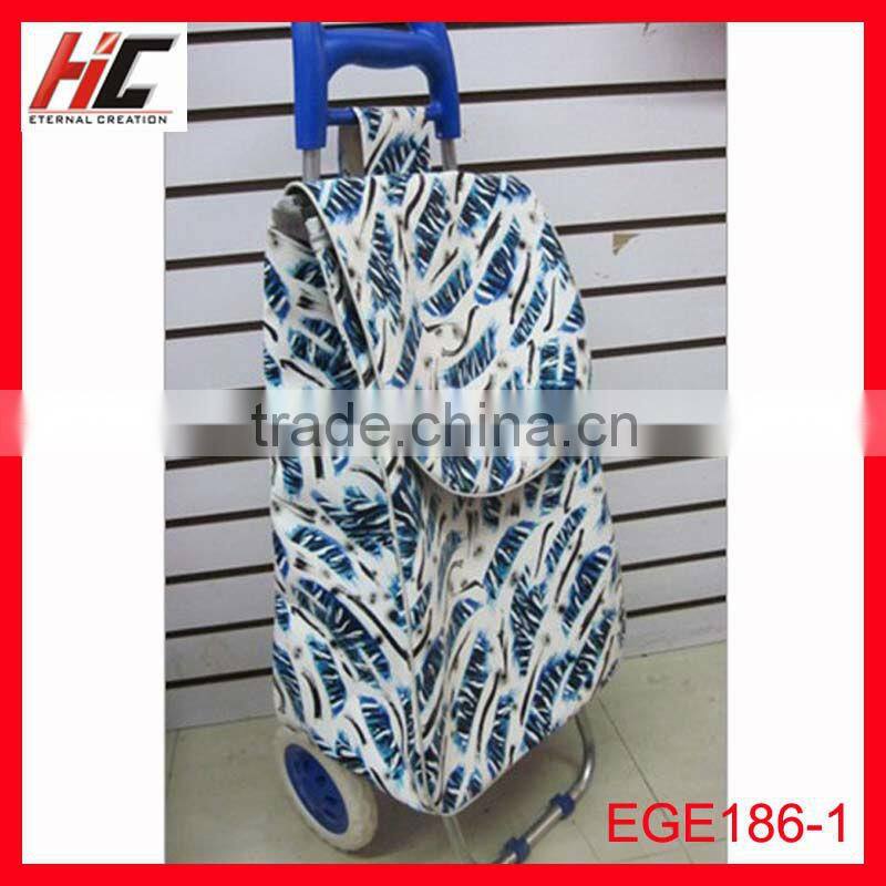Cheap factory price wheeled shopping trolley bag made in china