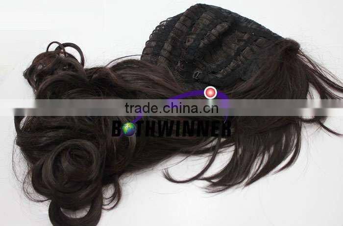 Fashion Long Brown Wavy Cosplay Hair Wig
