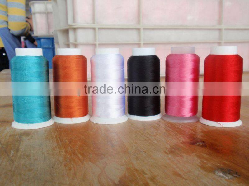 High tenacity rayon embroidery thread