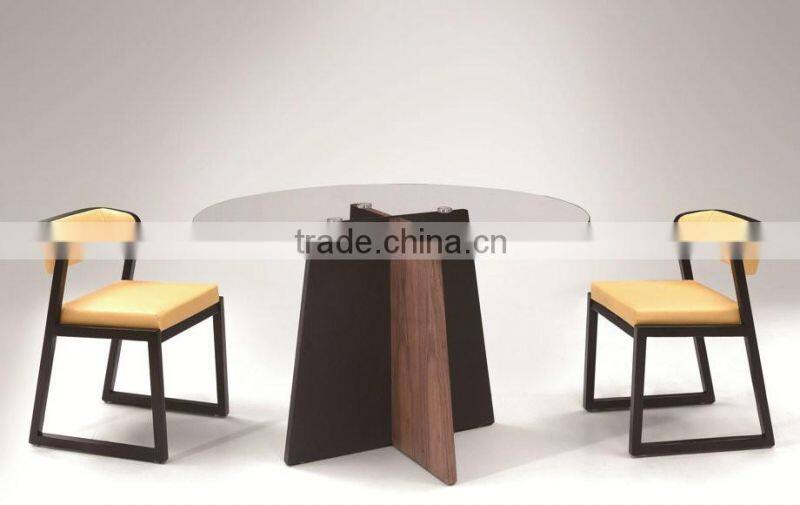 PU Dining Chair/Solid wood chair/Luxury Chair B76#
