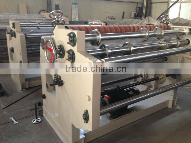 single facer cutter heavy type machine single facer cardboard makig machine