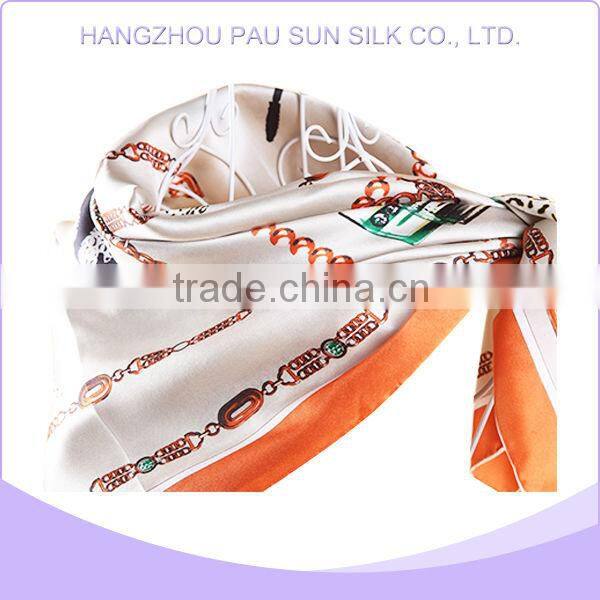 Promotional high quality cheap square shawls
