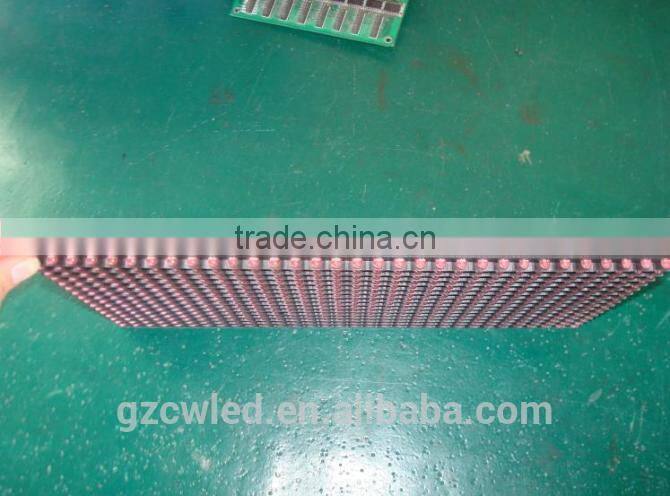 supply led p10 semi outdoor sigle color display screen